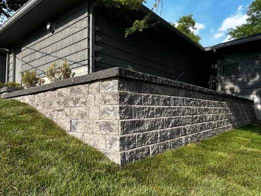 Block Wall, Edina, MN.